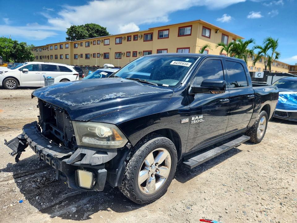 RAM 1500 2013 with VIN 1C6RR6MT1DS575634 - Photo from auction