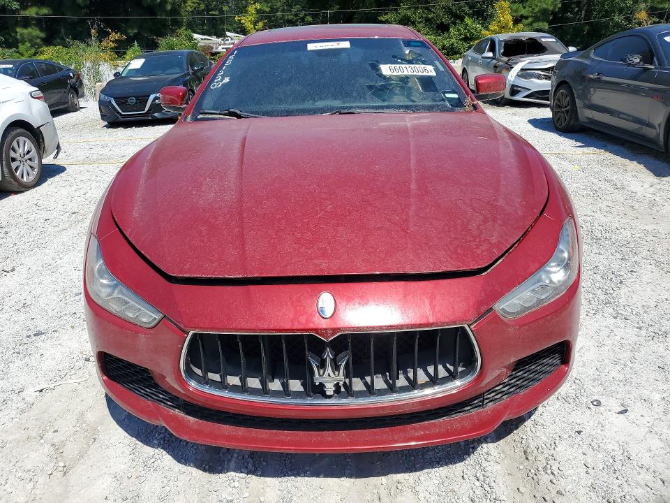 Photo 5 from auction – 2015 MASERATI GHIBLI with VIN ZAM57XSAXF1155122