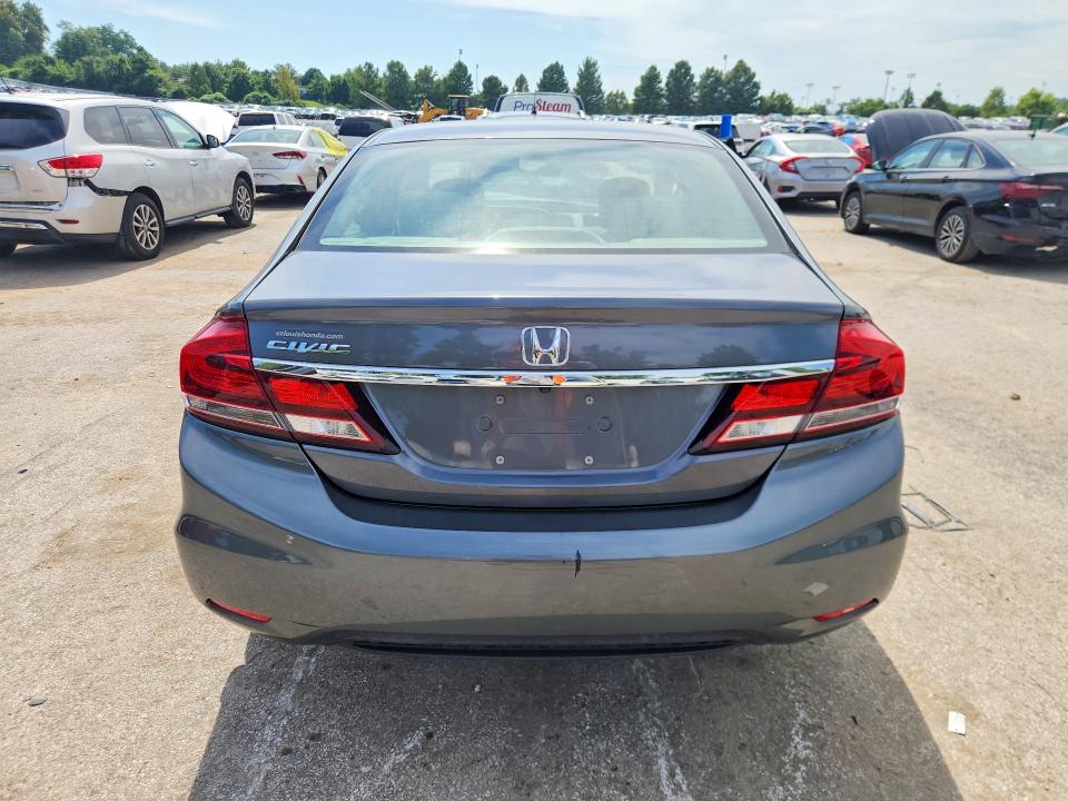 Photo 6 from auction – 2013 HONDA CIVIC with VIN 19XFB2F58DE020478