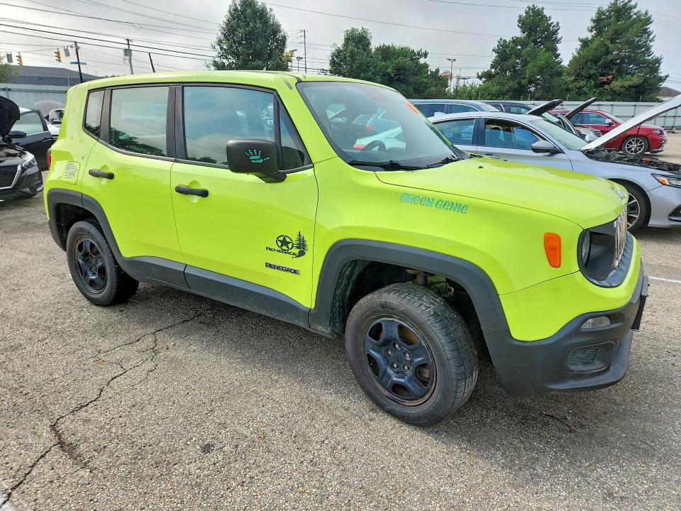Photo 4 from auction – 2017 JEEP RENEGADE with VIN ZACCJBAB9HPG35178