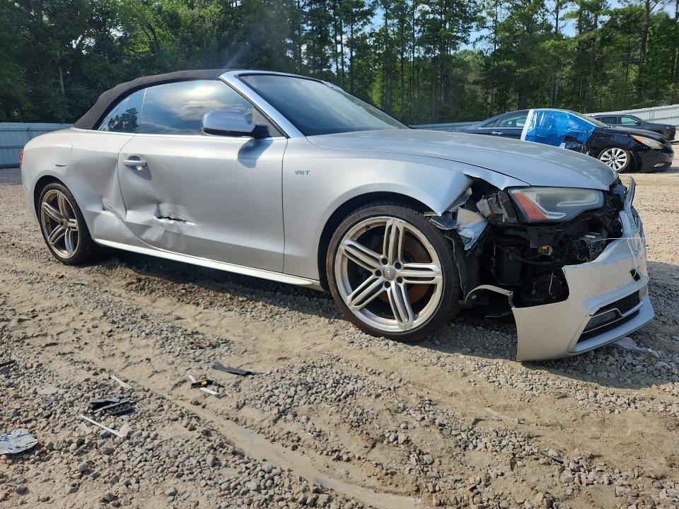 Photo 4 from auction – 2013 AUDI S5 with VIN WAUCGAFH5DN001792
