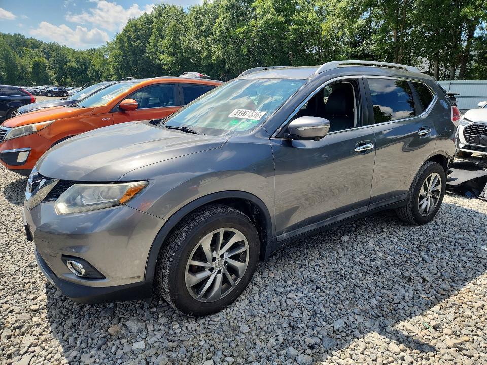 Photo 1 from auction – 2015 NISSAN ROGUE with VIN 5N1AT2MV6FC812189