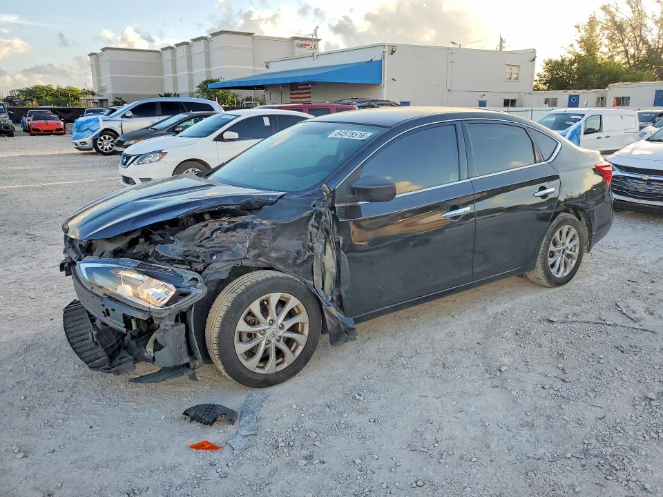 NISSAN SENTRA 2018 with VIN 3N1AB7AP9JL619934 - Photo from auction