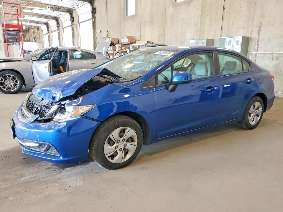 HONDA CIVIC 2013 with VIN 19XFB2F57DE086844 - Photo from auction