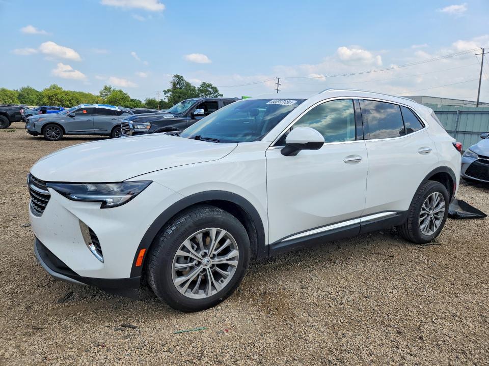 BUICK ENVISION 2022 with VIN LRBAZLR46ND158360 - Photo from auction