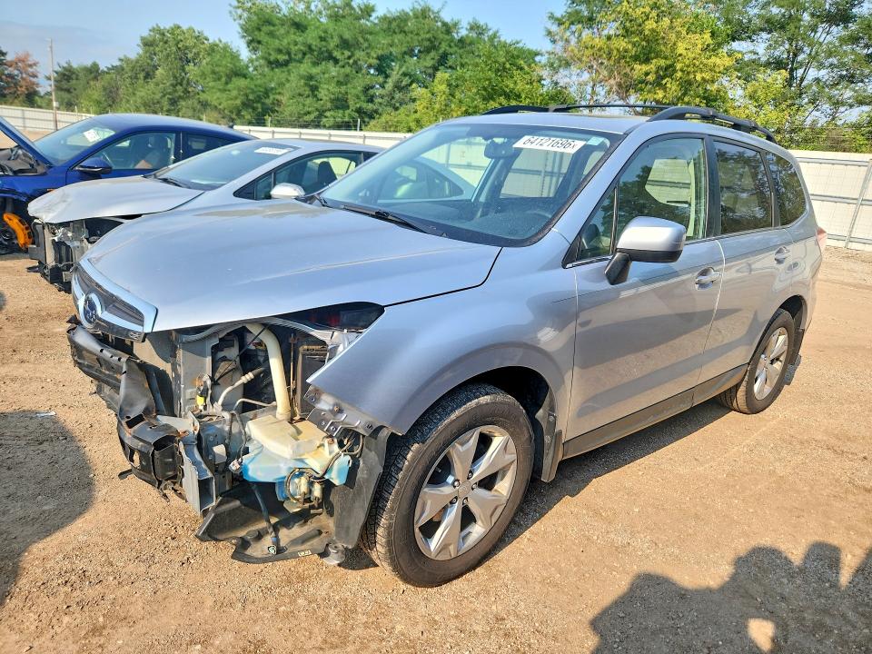 SUBARU FORESTER 2014 with VIN JF2SJAHCXEH455927 - Photo from auction