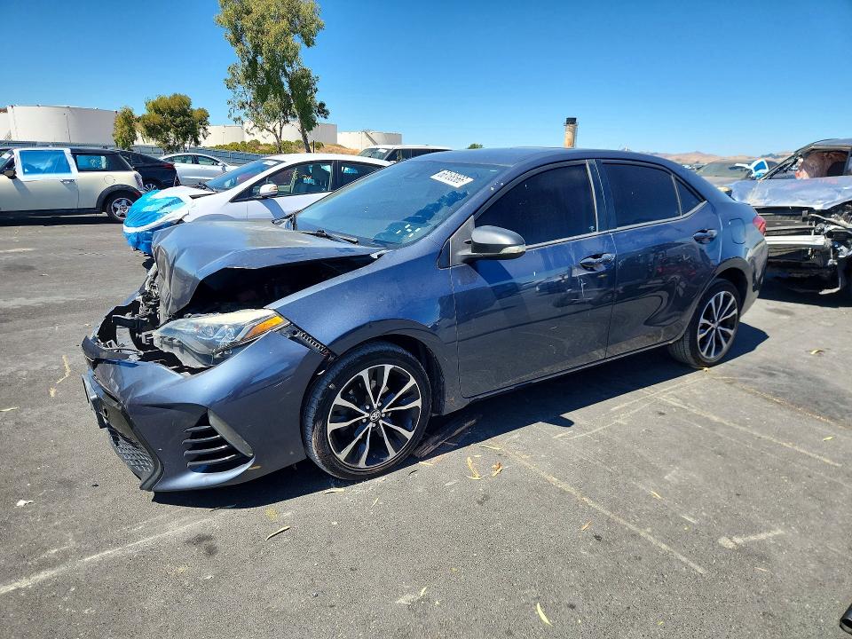 TOYOTA COROLLA 2017 with VIN 2T1BURHE3HC762709 - Photo from auction