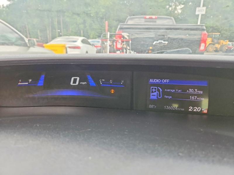 Photo 9 from auction – 2014 HONDA CIVIC with VIN 19XFB2F5XEE249097