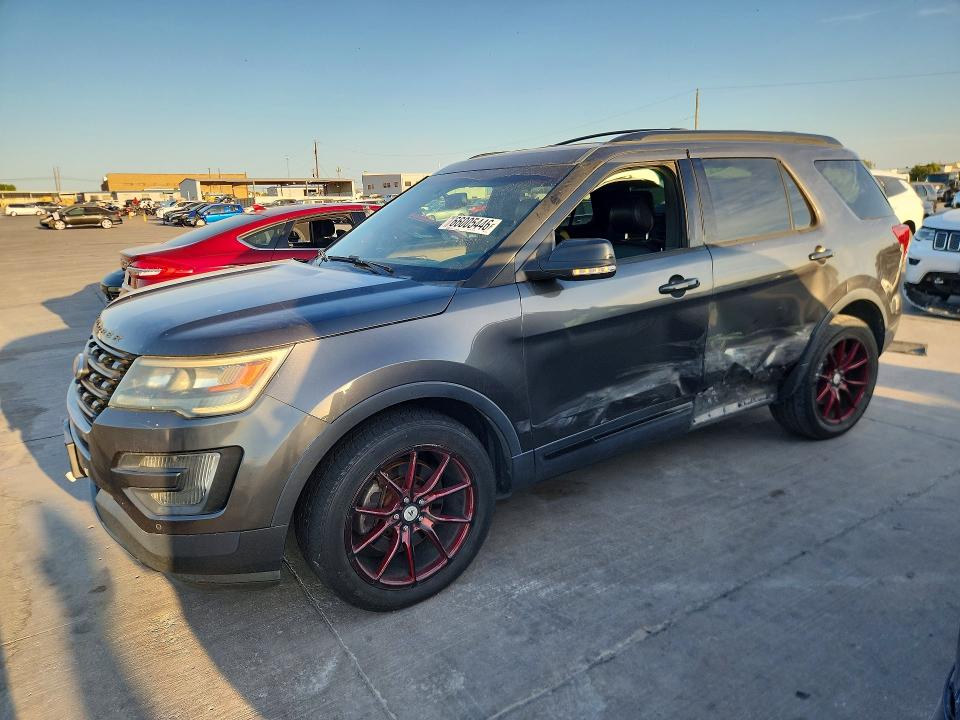FORD EXPLORER 2016 with VIN 1FM5K8GT6GGA37906 - Photo from auction
