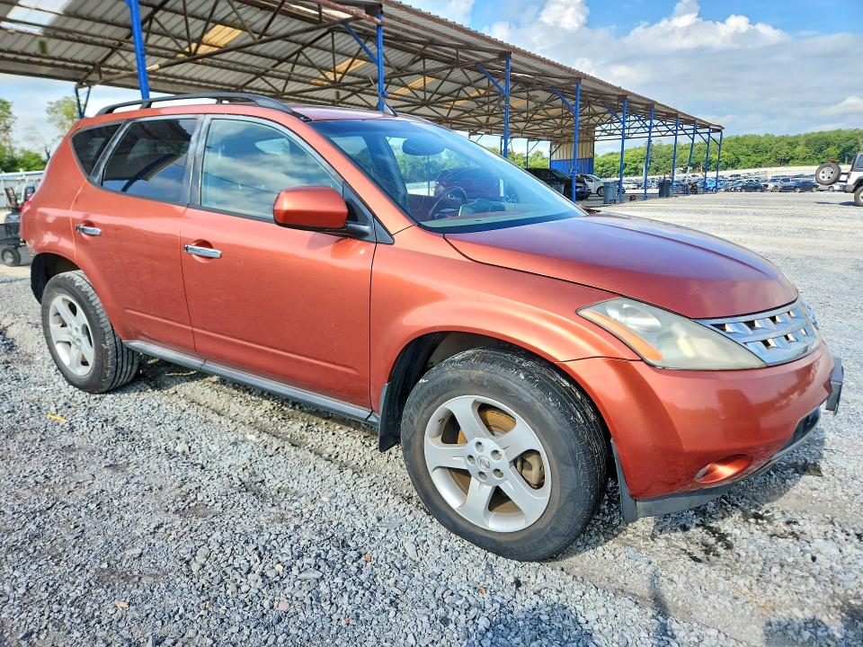 Photo 4 from auction – 2005 NISSAN MURANO with VIN JN8AZ08W25W407717