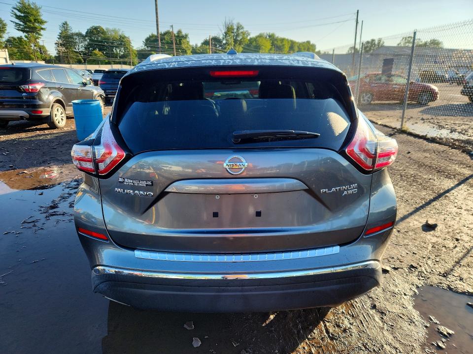 Photo 6 from auction – 2015 NISSAN MURANO with VIN 5N1AZ2MH7FN256424