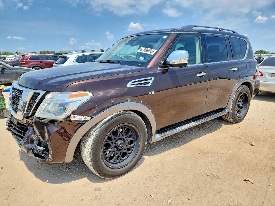 NISSAN ARMADA 2018 with VIN JN8AY2NE9J9734134 - Photo from auction
