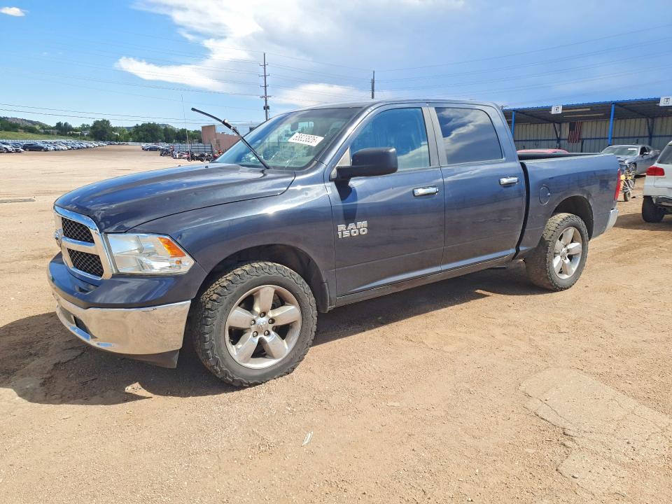 RAM 1500 2018 with VIN 1C6RR7LT7JS295557 - Photo from auction