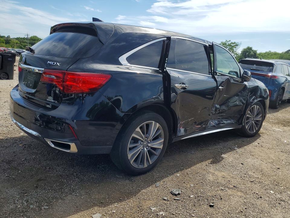 Photo 3 from auction – 2017 ACURA MDX with VIN 5FRYD4H5XHB027135