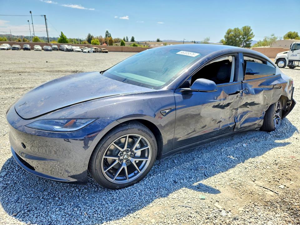 TESLA MODEL 3 2026 with VIN 5YJ3E1EA2TF199399 - Photo from auction