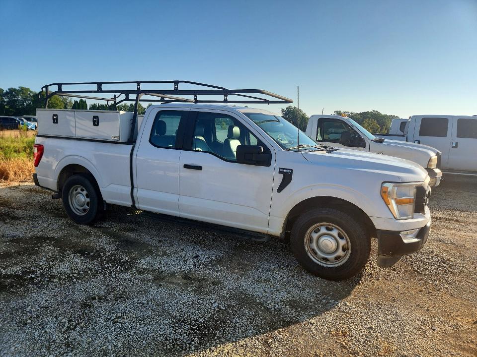 Photo 4 from auction – 2021 FORD F150 with VIN 1FTEX1CPXMKE12257