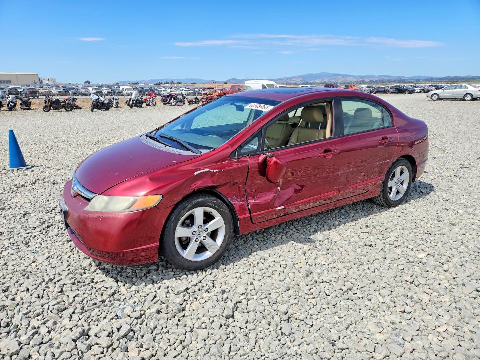 HONDA CIVIC 2008 with VIN 1HGFA16948L071457 - Photo from auction