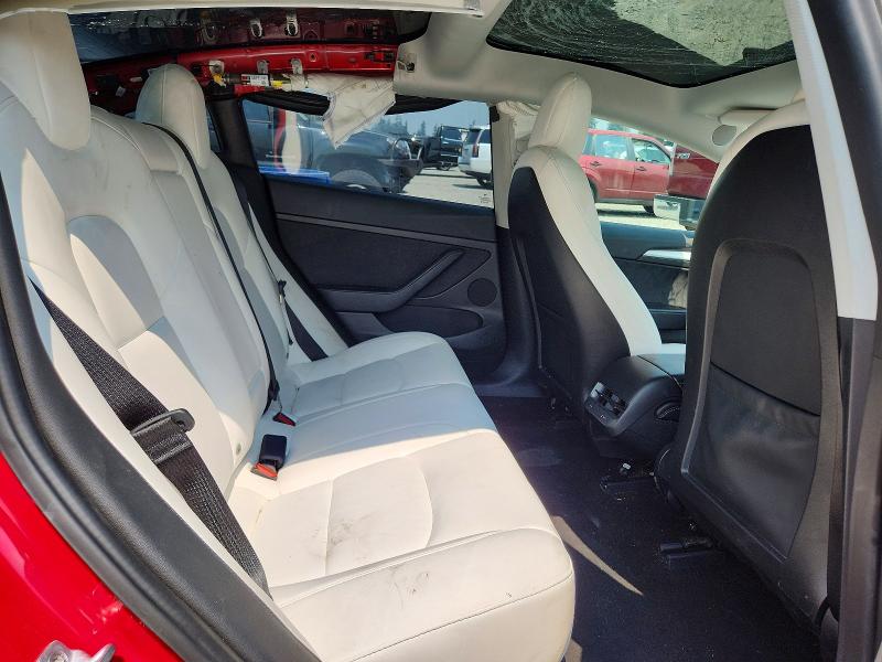 Photo 10 from auction – 2022 TESLA MODEL 3 with VIN 5YJ3E1EB1NF129694