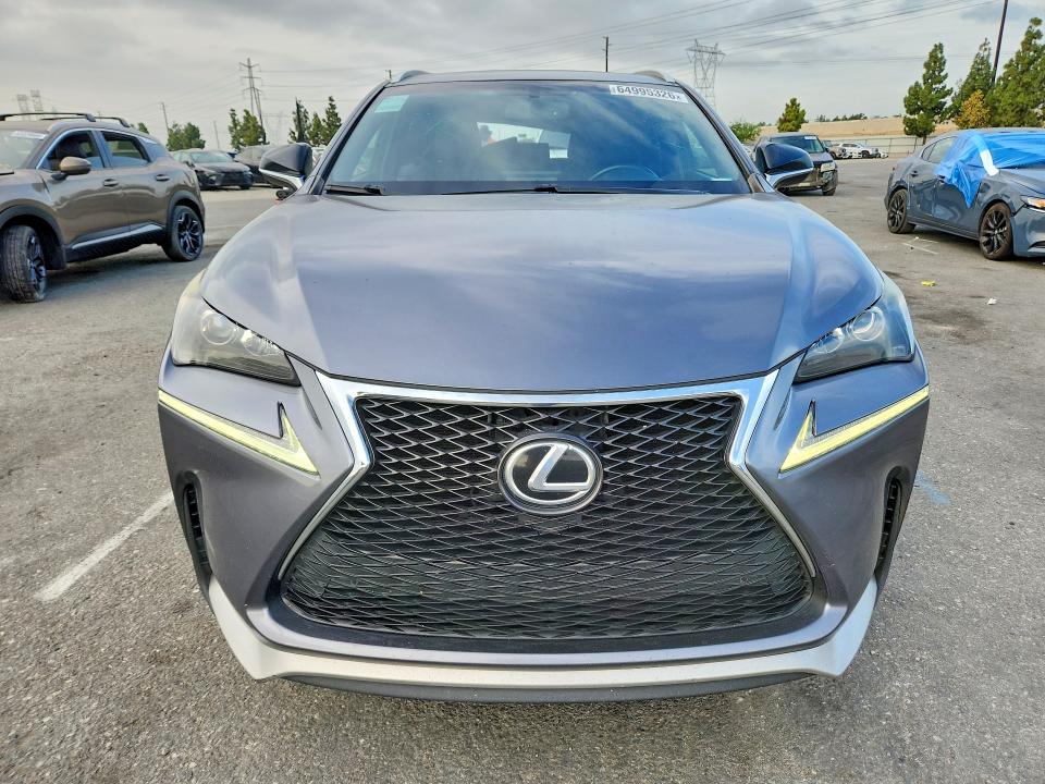 Photo 5 from auction – 2016 LEXUS NX 200T with VIN JTJYARBZ0G2029686