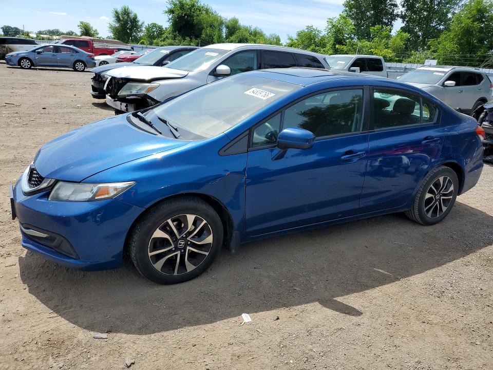 Снимка 1 от търг – 2015 HONDA CIVIC с VIN 2HGFB2F53FH050691