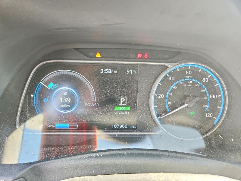 Photo 9 from auction – 2020 NISSAN LEAF with VIN 1N4BZ1CP8LC309219