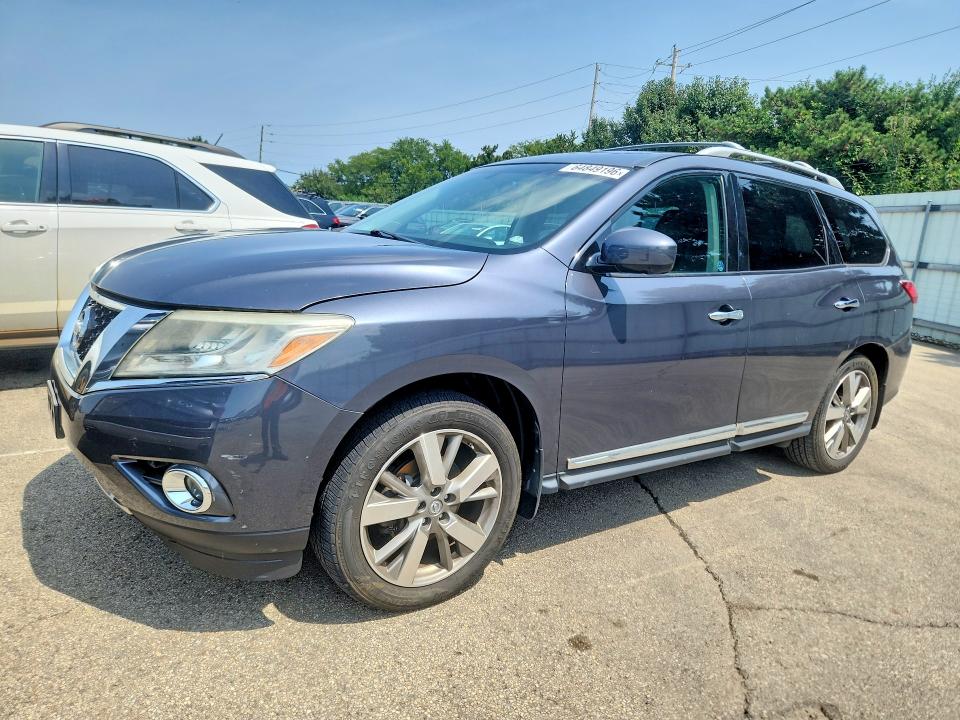 NISSAN PATHFINDER 2014 with VIN 5N1AR2MM3EC626937 - Photo from auction