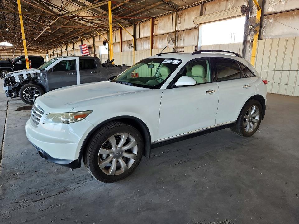 INFINITI FX35 2007 with VIN JNRAS08W17X209062 - Photo from auction