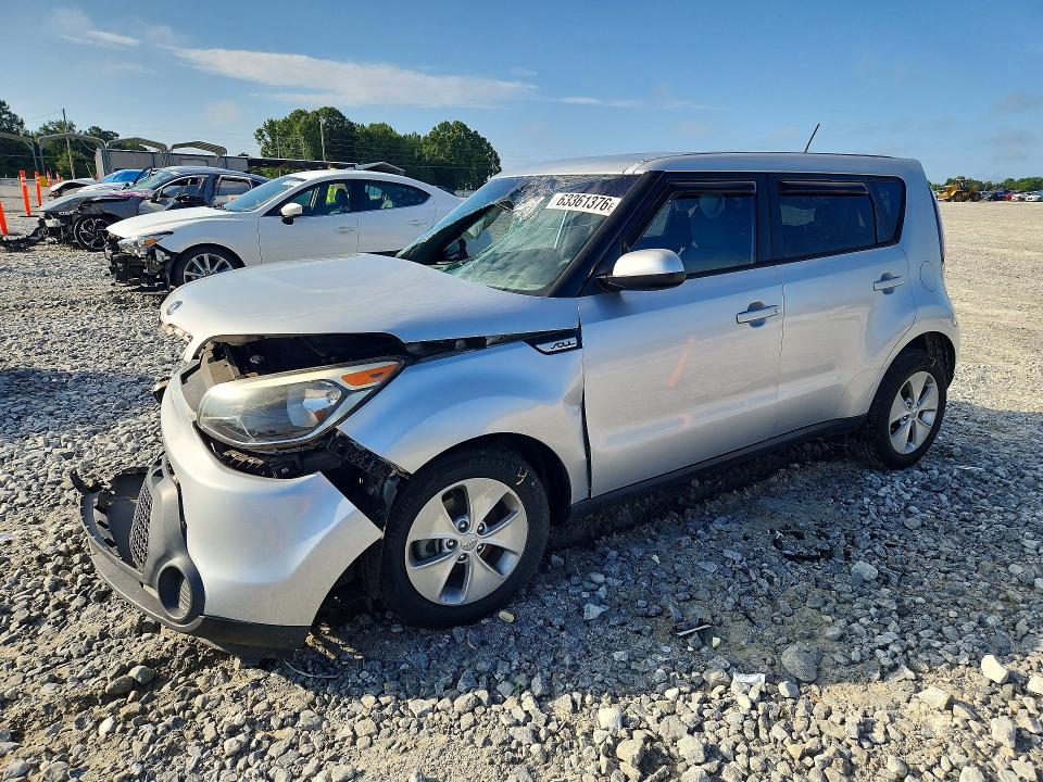 KIA SOUL 2015 with VIN KNDJN2A24F7748199 - Photo from auction