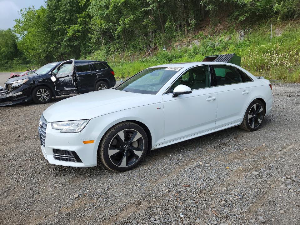AUDI A4 2017 with VIN WAUENAF43HN010167 - Photo from auction