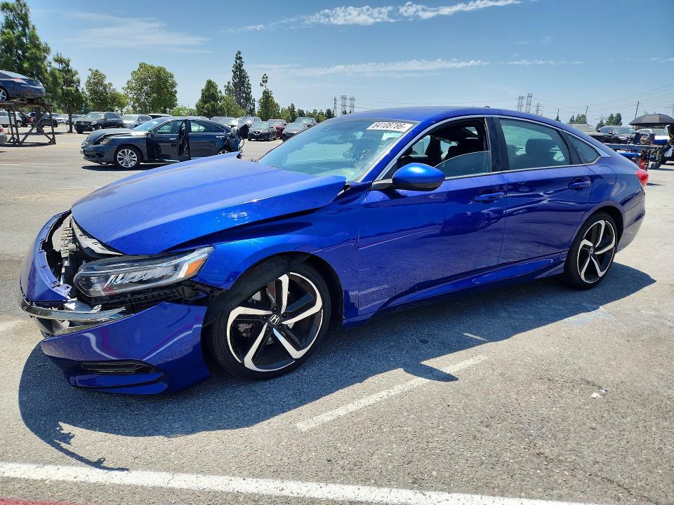 HONDA ACCORD 2018 with VIN 1HGCV1F34JA230191 - Photo from auction