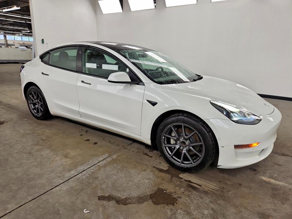 Photo 4 from auction – 2022 TESLA MODEL 3 with VIN 5YJ3E1EAXNF288205