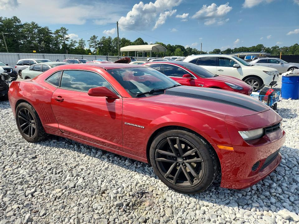 Photo 4 from auction – 2014 CHEVROLET CAMARO with VIN 2G1FA1E30E9201533