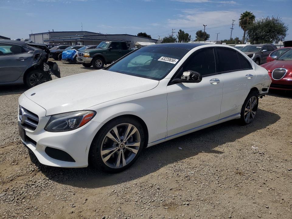 MERCEDES-BENZ C 2015 with VIN 55SWF4JB3FU086557 - Photo from auction
