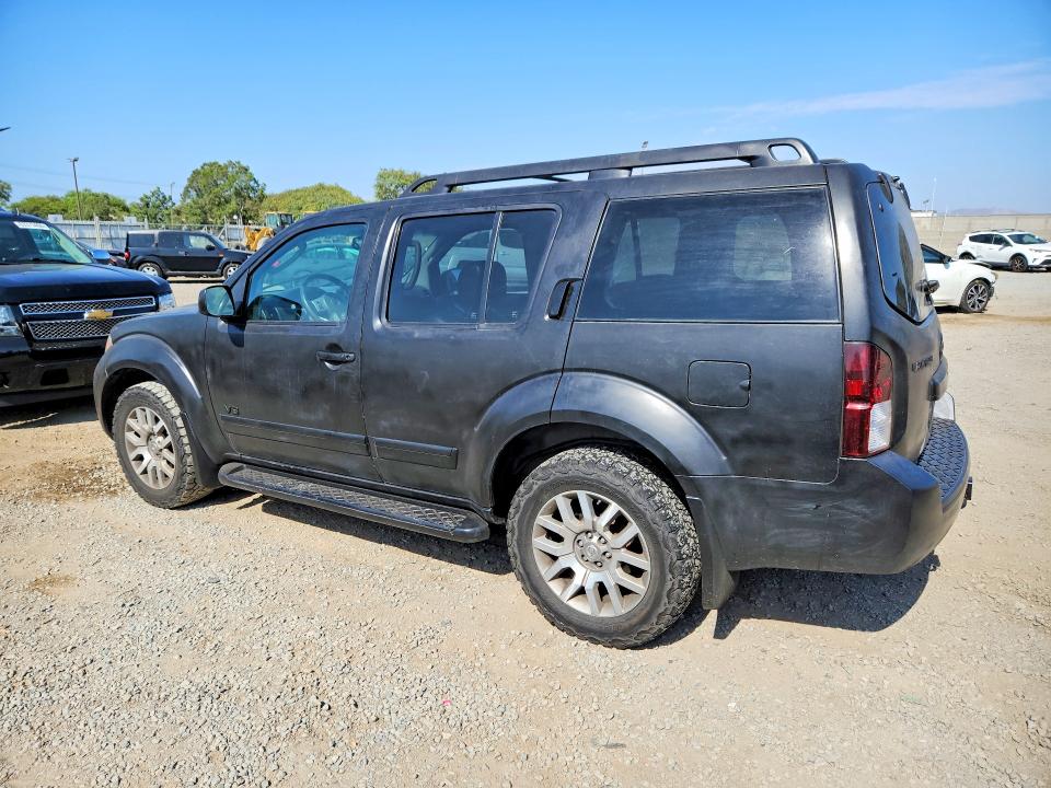 Photo 2 from auction – 2008 NISSAN PATHFINDER with VIN 5N1BR18B98C626520