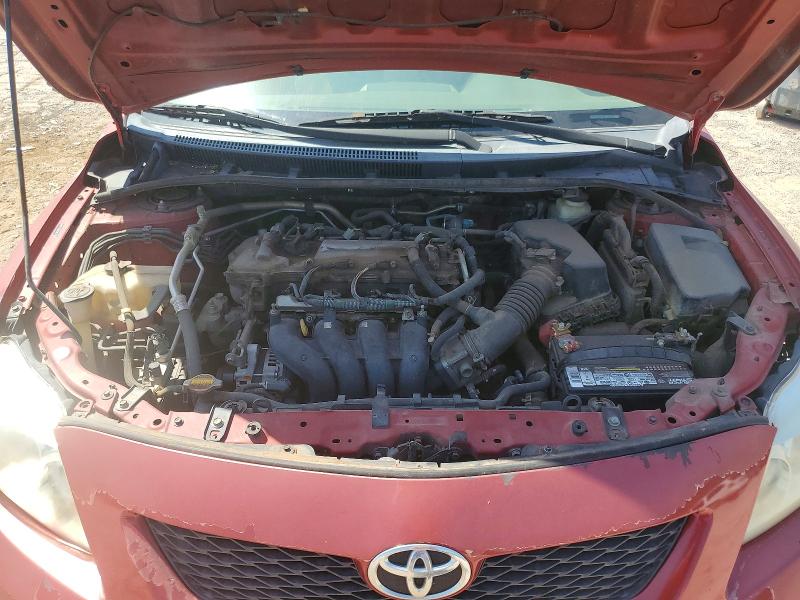 Photo 11 from auction – 2009 TOYOTA COROLLA with VIN 2T1BU40E19C175554
