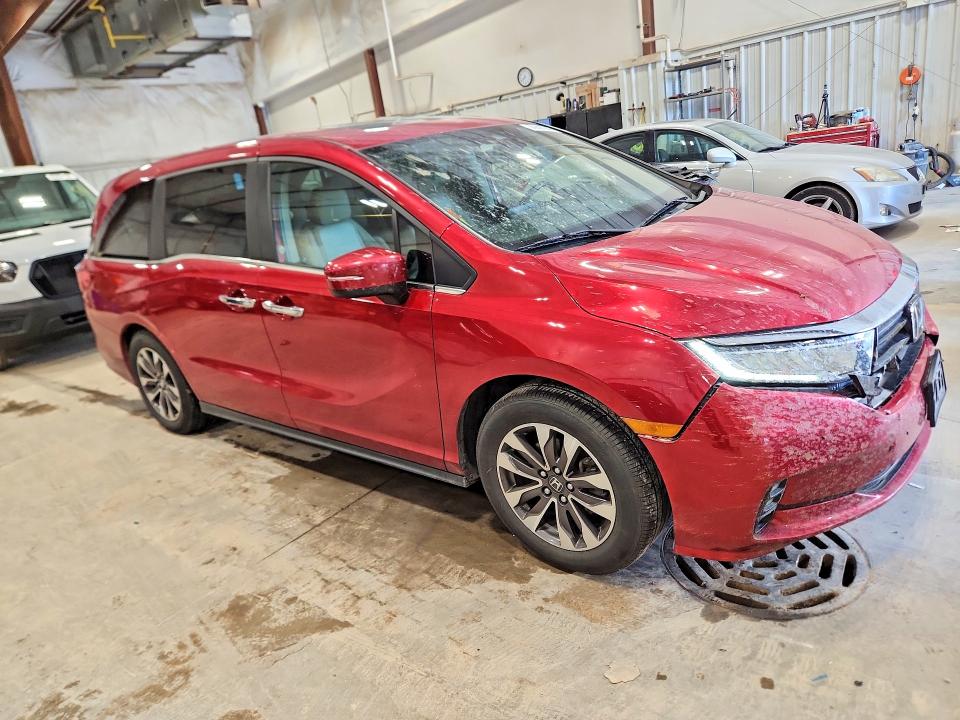 Photo 4 from auction – 2022 HONDA ODYSSEY with VIN 5FNRL6H75NB022233