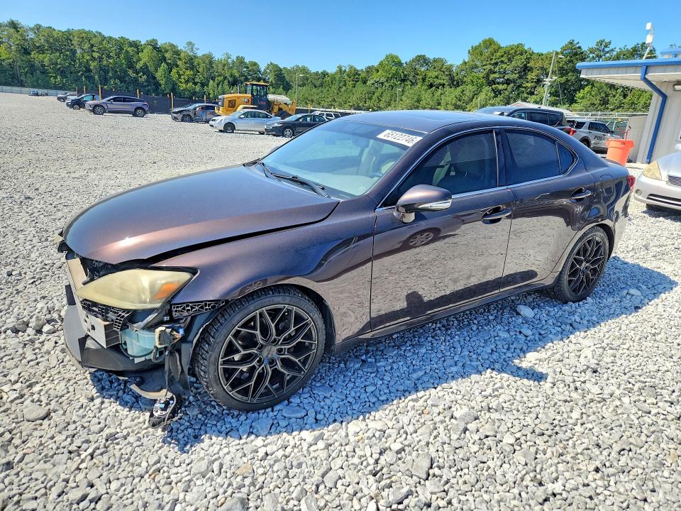 LEXUS IS 250 2012 with VIN JTHBF5C28C5176642 - Photo from auction