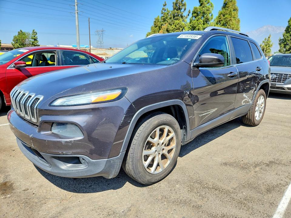 JEEP CHEROKEE 2014 with VIN 1C4PJLCS7EW265612 - Photo from auction