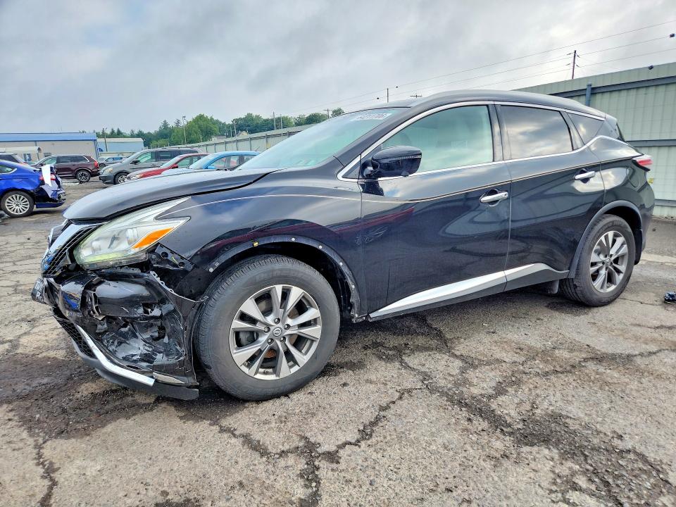 NISSAN MURANO 2016 with VIN 5N1AZ2MH0GN128253 - Photo from auction