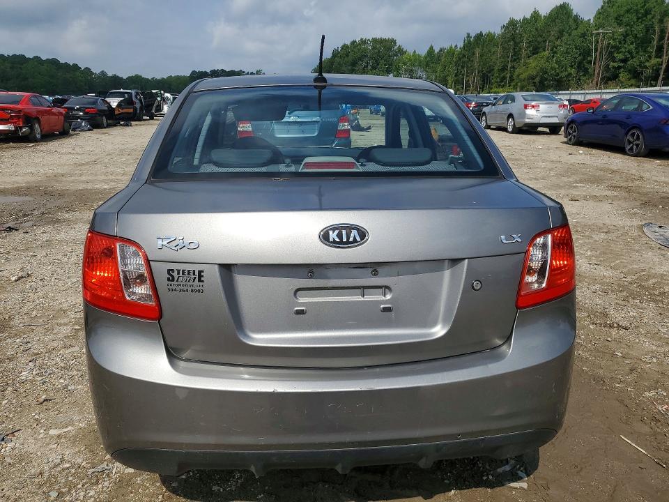 Photo 6 from auction – 2011 KIA RIO with VIN KNADH4A31B6955347