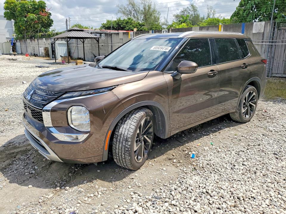 MITSUBISHI OUTLANDER 2022 with VIN JA4J3VA85NZ022537 - Photo from auction