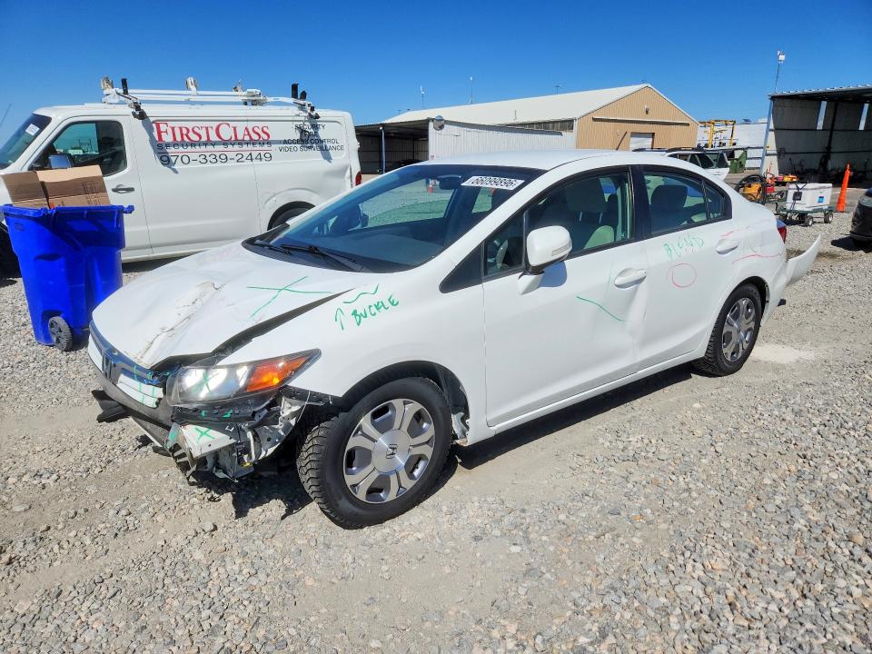HONDA CIVIC 2012 with VIN JHMFB4F20CS008563 - Photo from auction