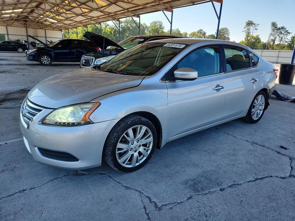 NISSAN SENTRA 2015 with VIN 3N1AB7AP1FY321789 - Photo from auction