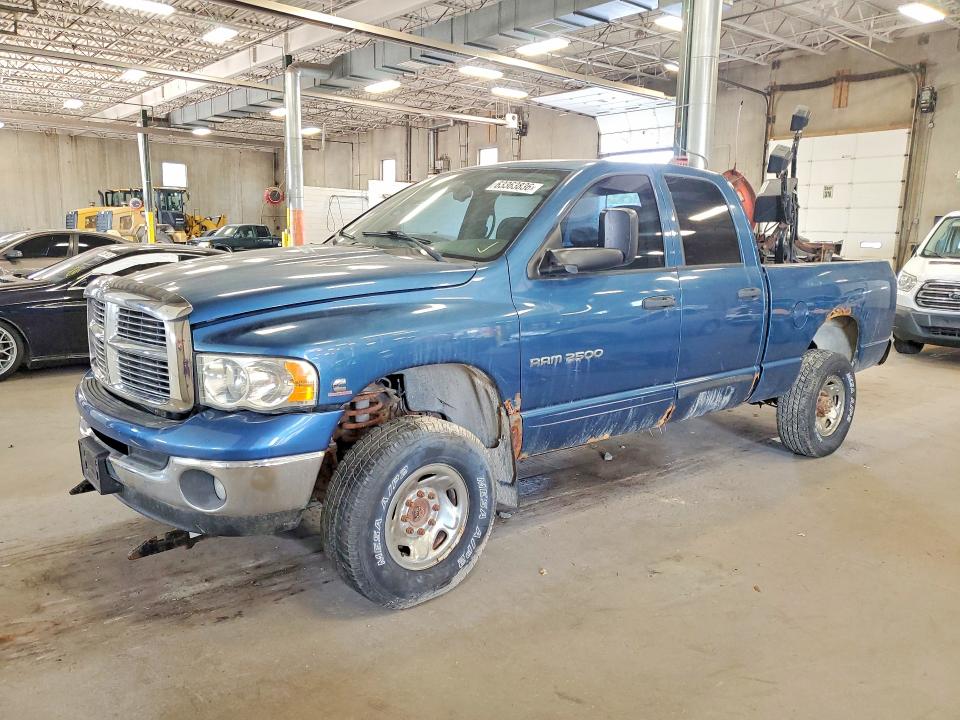 DODGE RAM 2500 2003 with VIN 3D7KU28C83G855882 - Photo from auction