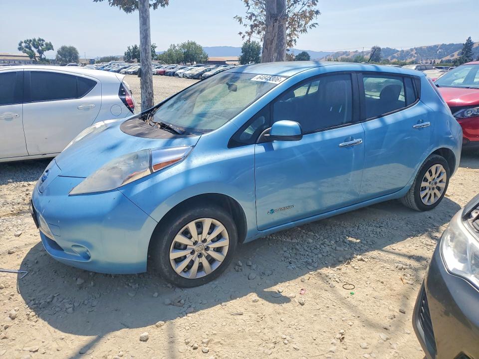 NISSAN LEAF 2015 with VIN 1N4AZ0CP6FC320410 - Photo from auction