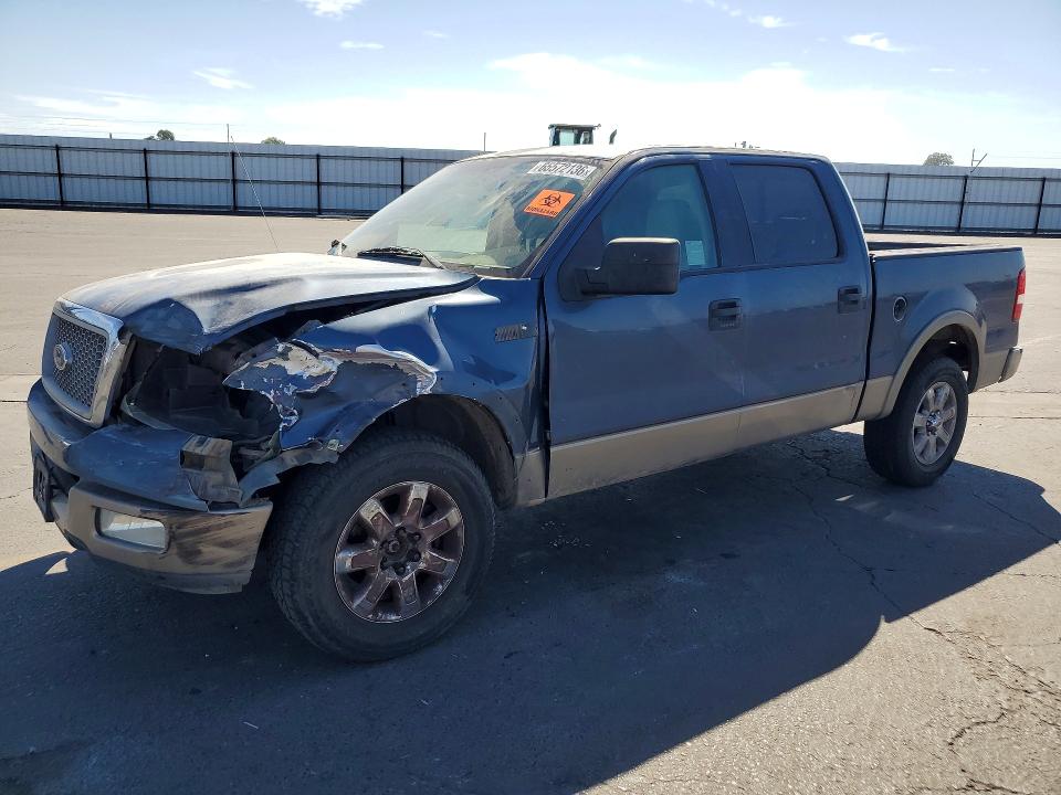 FORD F150 2005 with VIN 1FTPW12575FB28624 - Photo from auction