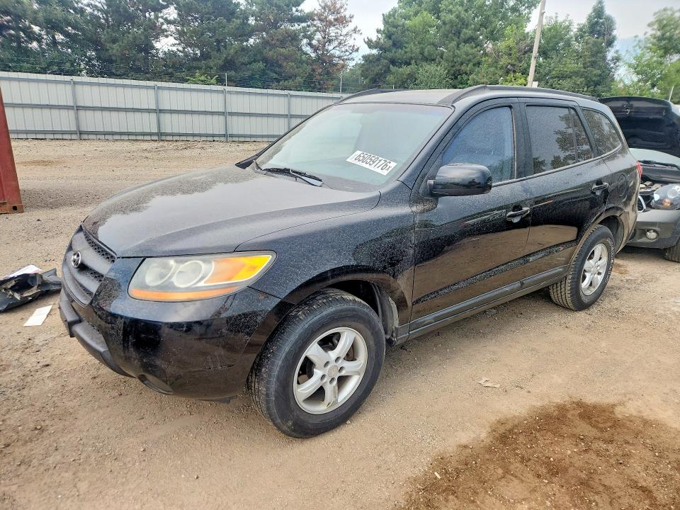 HYUNDAI SANTA FE 2008 with VIN 5NMSG13D38H157655 - Photo from auction