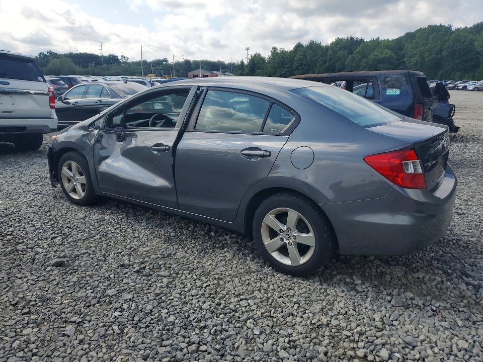 Photo 2 from auction – 2012 HONDA CIVIC with VIN 19XFB2F81CE304690