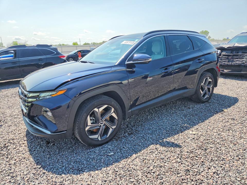 HYUNDAI TUCSON 2023 with VIN KM8JECA14PU087088 - Photo from auction