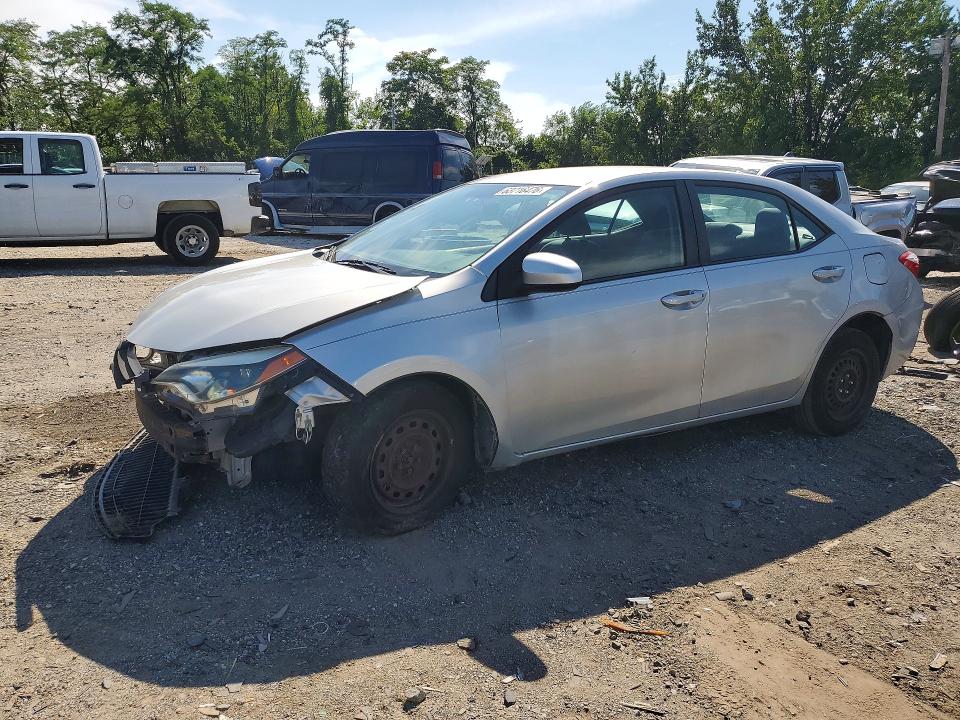 TOYOTA COROLLA 2016 with VIN 2T1BURHE3GC566834 - Photo from auction